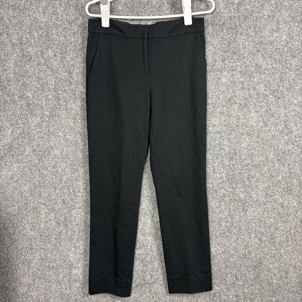 Diane Von furstenberg  Dress Pants Womens Size 6 Black Crop